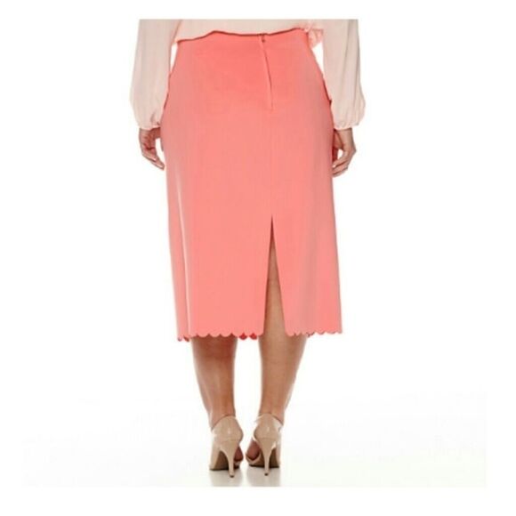 nwt scallop hem plus size skirt sz 20W - Picture 1 of 3